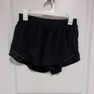 Black Lululemon shorts, Size 10 4”